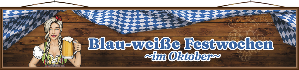 Blau weiße Festwochen im Oktober