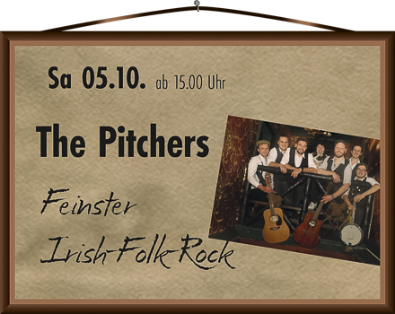 The Pitchers Feinster Irish Folk Rock